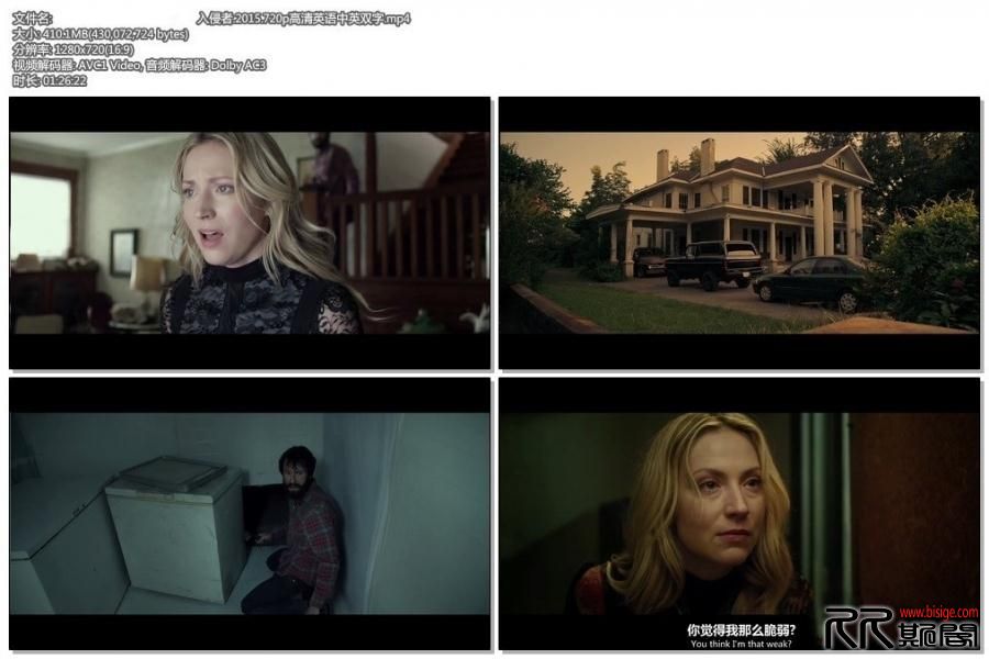 [03.09][欧美][恐怖][入侵者/Shut In][BD720P-MP4/410MB][中英字幕][已测]