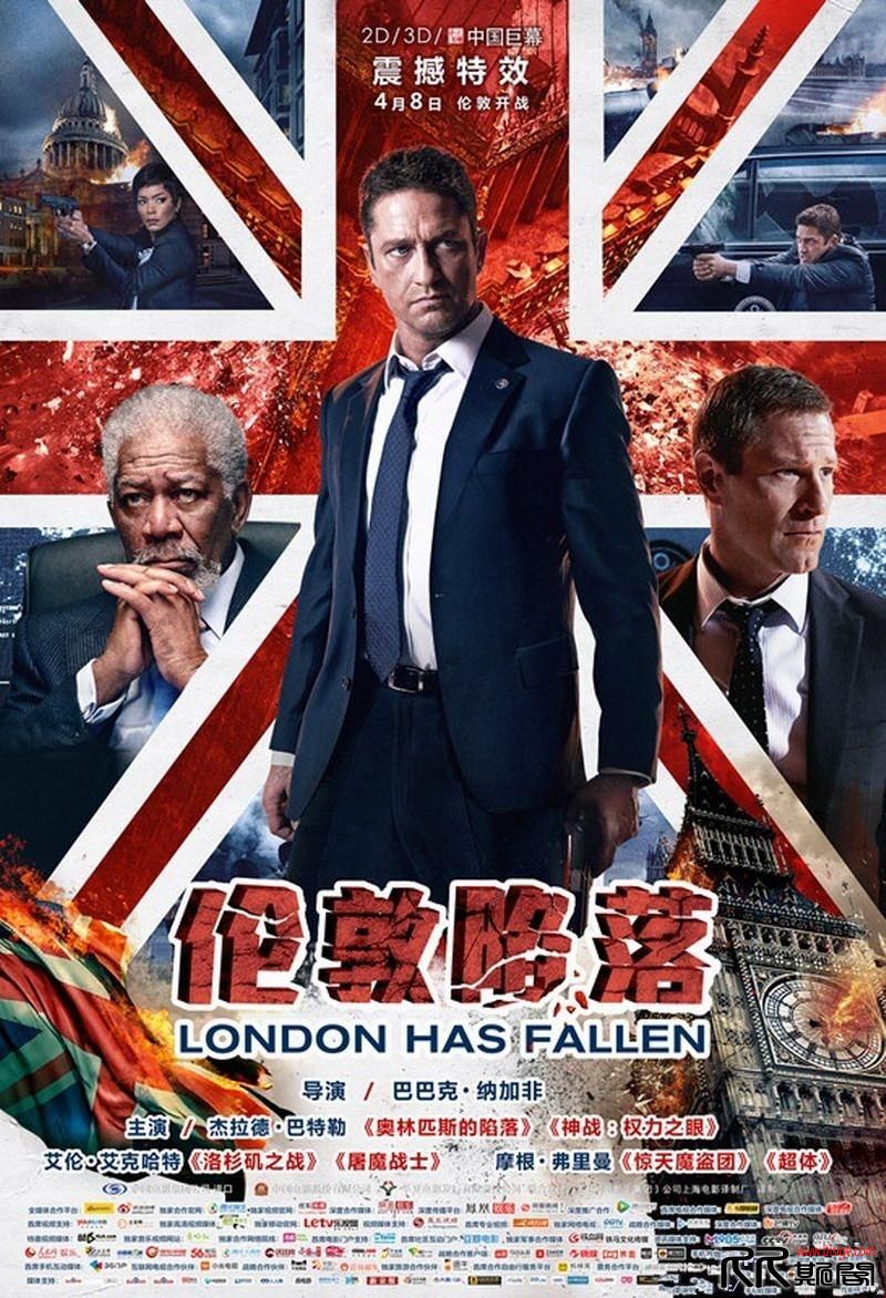 [06.28][多国][犯罪/惊悚][伦敦陷落][HD720P-MP4/1.28/2.15G][国英双语][已测] 