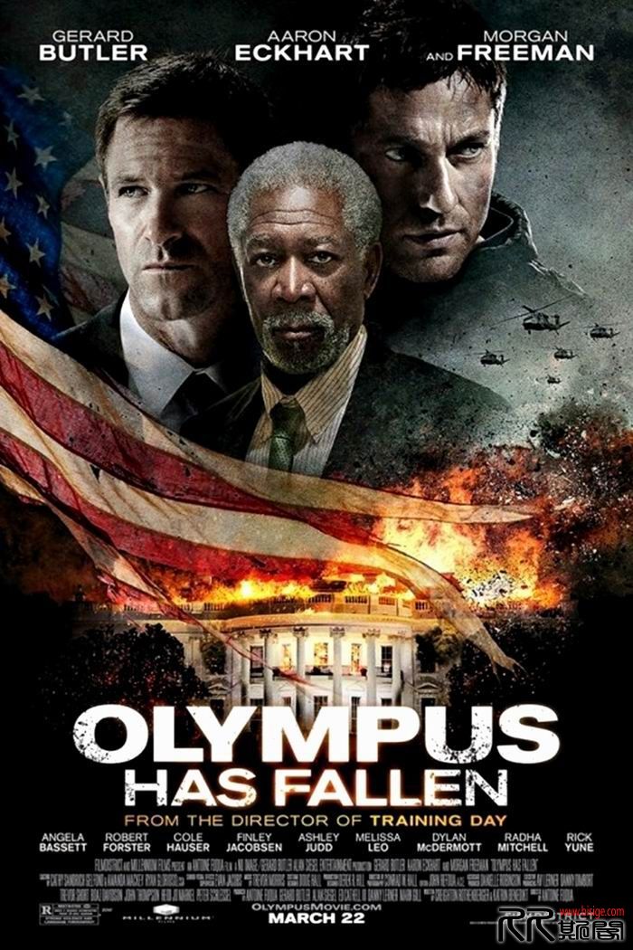 [09.25][美国][动作][白宫陷落][高清BluRay.1080p-R/2.9G][中字][已测]