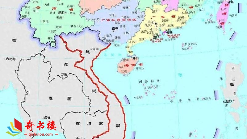 越南地理位置